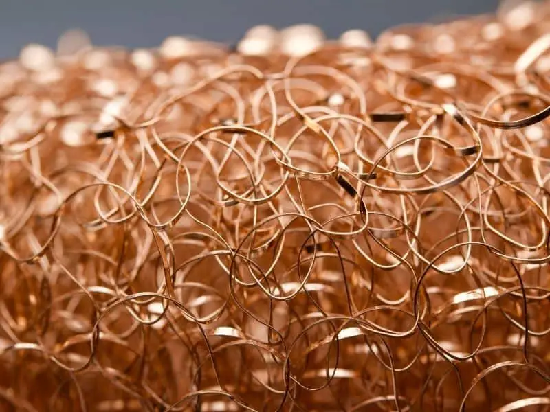 image of copper mesh